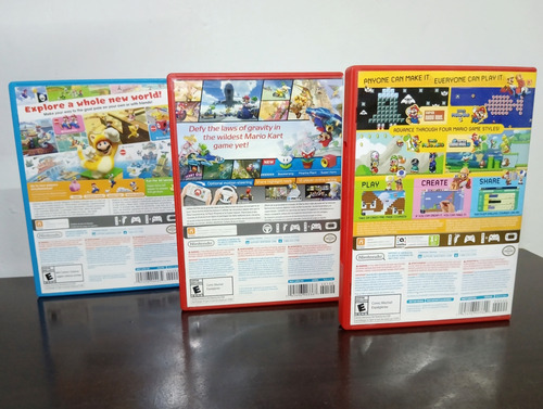 Mario Kart 8 Mario Maker Y 3d World Para Wii U Funcionando(: (Usado)