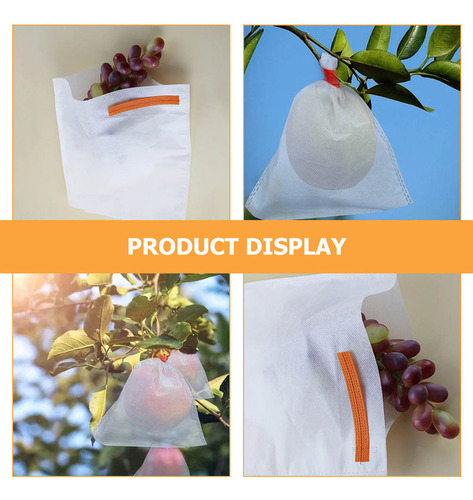 Bolsa Insect Net Para Frutas, Uvas, 100 Unidades