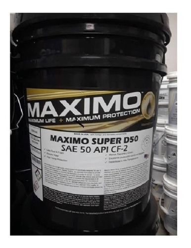 Aceite Diesel Sae 50 Super Duty Maximo Tambor Y Paila