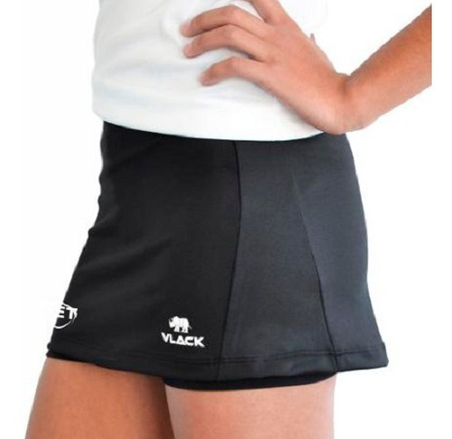 Pollera De Dama Con Calza - C E T - Pilmay Negra