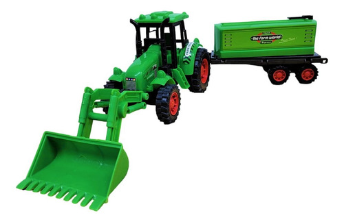 Tractor De Plastico Con Aclopado A Friccion ELG Fd1323-20