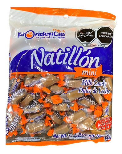 Natillon Mini Dulce De Leche La Providencia 100pz 450g