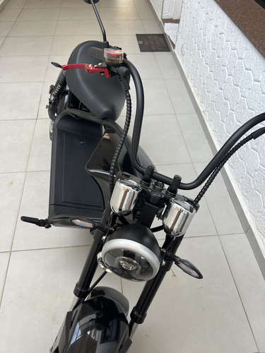 Scooter Elétrica 3000 Wts Estilo Harley Com Suspensão Yamaha