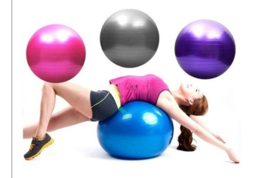 2 Set De Pelota Balon Yoga 75 Cm Pilates Con Inflador 
