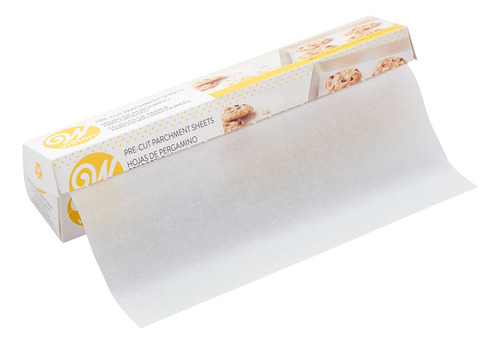 Papel Pergamino Precortado Wilton 24 Hojas