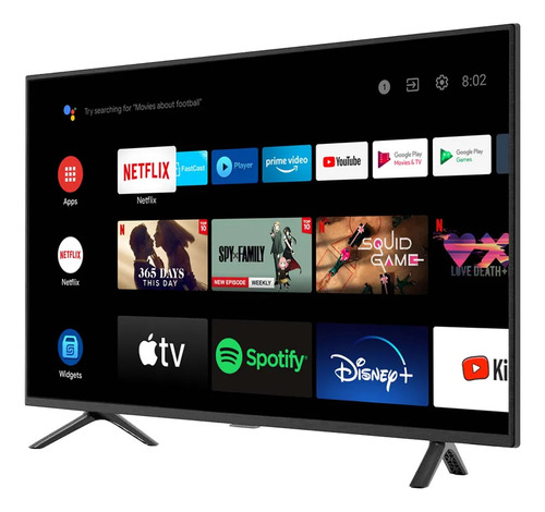 Televisor Smart Tv Blackline Led 32 Pulgadas Con Android