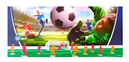 Jogo Futebol Club com 2 Seleções – Brasil X Argentina – Gulliver