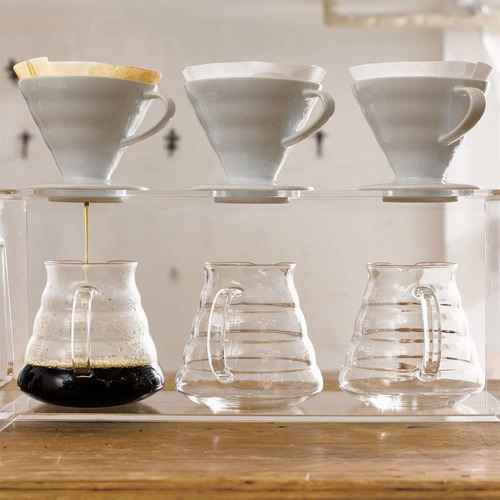 Jarra 600ml Para Servir Café Vidro Borossilica