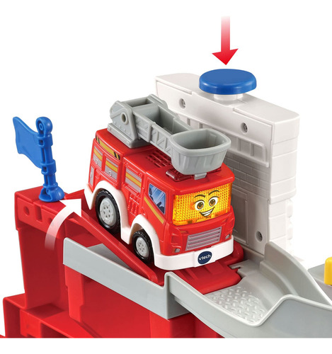 Brinque Vtech Go! Vá! Corpo De Bombeiros Da Torre De Resgate
