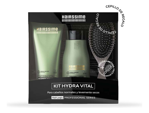 Kit Hydra Vital Hairssime + Cepillo De Regalo