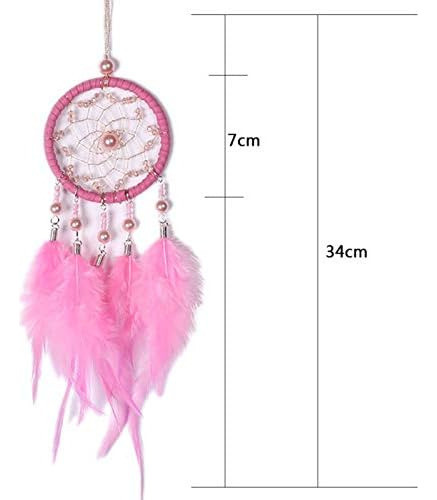 Atrapasueños De Plumas Para Interior Del Automóvil, Colgante