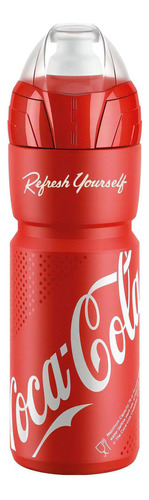 Botella roja Caramanhola de 750 ml de Coca-Cola