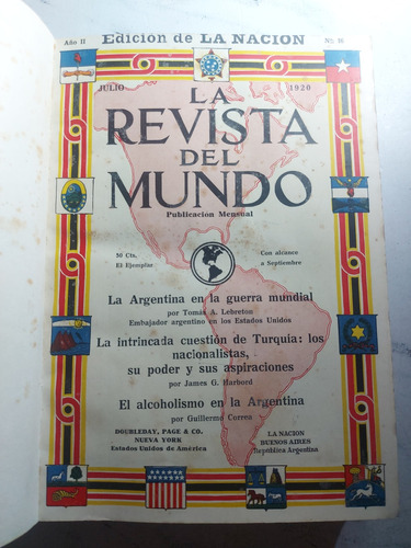 La Revista Del Mundo. Edición De La Nacion. Ian 450