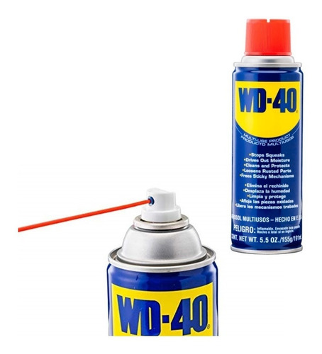 Imagen 3 de 4 de Wd-40 Lubricante Protector Multiusos 155g 5.5oz Original