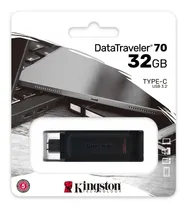 Comprar Memoria Flash Usb Tipo-c Kingston 32gb 3.2 Dt70 