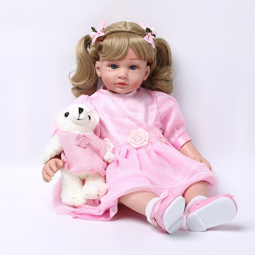Imagen 3 de 5 de Bebe Reborn Mary Niñas Importadas Originales