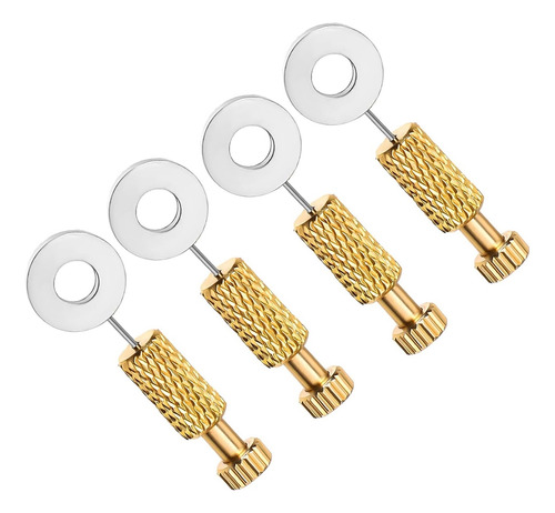 Aguja De Posicionamiento De Sutura De Cuero De 4 Piezas, Agu