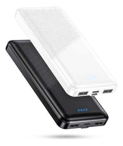 Feeke Portable-charger-power-bank - Paquete De 2 15000mah Du