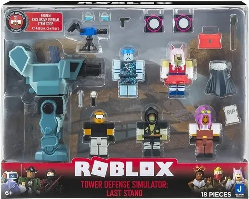 Muñecos Roblox Figuras Y Accesorios 18 Piezas Codigo Virtual