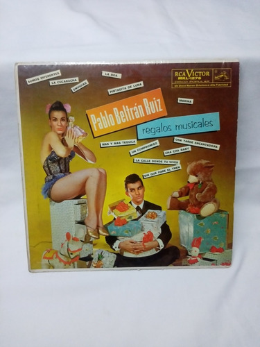 Lp Vinil Pablo Beltrán Ruiz Y Su Orquesta Regalos Musicales (Usado)