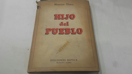 Hijo Del Pueblo Mauricio Thorez Resistencia Francesa Cartone