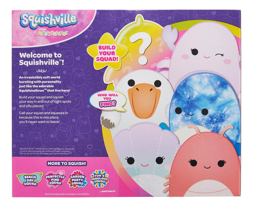 Peluche Original Playa Six Squishmallows 5 Cm Sorpresa
