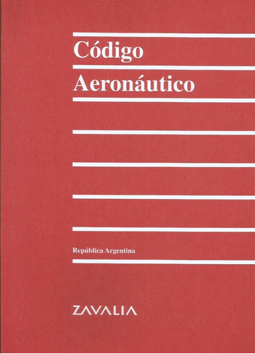 Codigo Aeronautico Zavalia