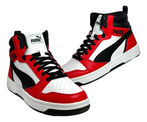 Tenis Puma Rebound V6 Mid Jr Unisex 393831-03