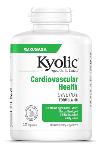 Kyolic Aged Garlic Extract Formula 100, Original Cardiovascu