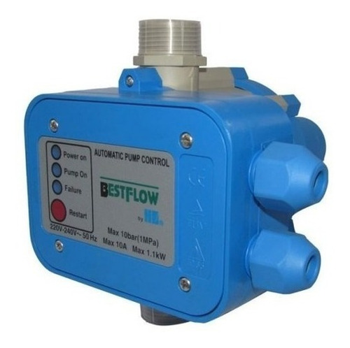 Imagen 2 de 2 de Si Presostato Control Presión Electrónico 10bar 1.5hp