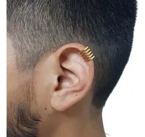 Comprar 2pcs Piercing Falso Cuff Oreja Unisex Mujer Hombre Acero