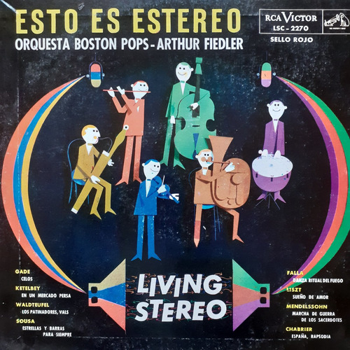 Vinilo Esto Es Estereo (arthur Fiedler) Orquesta Boston Pops