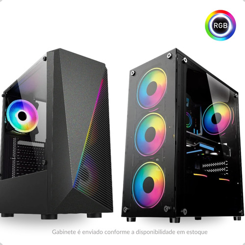 Pc Gamer I5 8°geração 16gb Ddr4 Ssd 240gb Monitor Kit Gamer