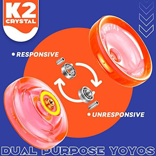 Magicyoyo Crystal Yoyo Pack De 3, Yoyo K2 Sensible Para Niño