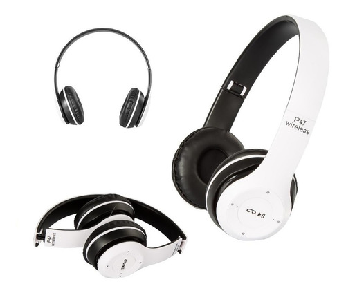 Auriculares inalámbricos MYP P47 blanco