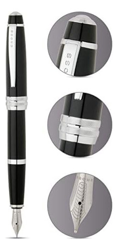A. Pluma Estilográfica T. Cross Company Classic, Bailey Blac