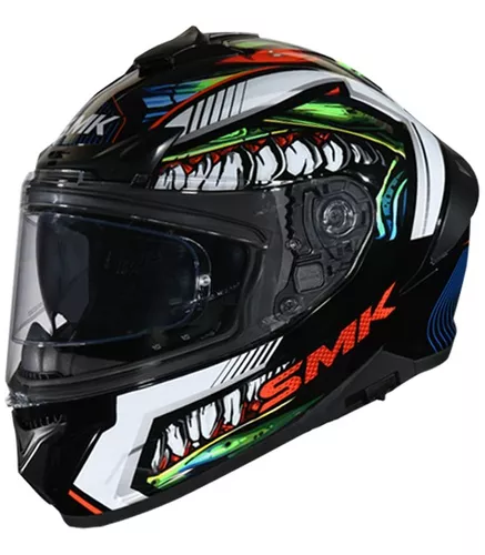 Casco de Moto MT Helmets Hummer Quo A0 Blanco/Perla Brillo +