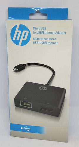 Adaptador K1v16aa Hp Micro Usb A Usb/ethernet 