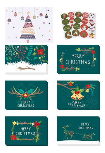 Tarjetas De Navidad Hechas A Mano, Juego De Tarjetas De Navi