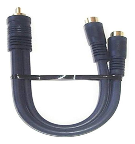 Black Point Products Ba-140 Gold Conector Rca De 6 Pulgadas