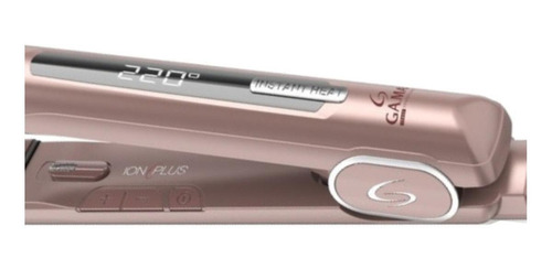 Imagen 3 de 3 de Planchita de pelo GA.MA Italy Starlight Digital IHT Keration 3D rosa 110V/220V