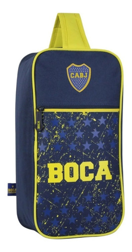 Imagen 1 de 7 de Botinero Neceser Boca Juniors Bj65 Licencia Maple Cuotas