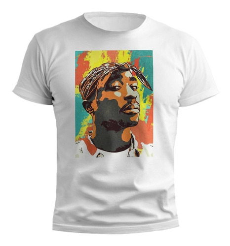 Remera 2pac King Colores Vibrantes