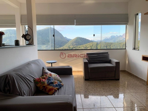 Imagem 1 de 27 de Casa Em Condomínio Com 4 Quartos E Área De Lazer Em Albuquerque, Teresópolis/rj - Ca01807 - 69831955