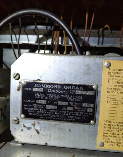 Imagen 7 de 8 de Órgano Hammond Con Amplificador/corneta Remota