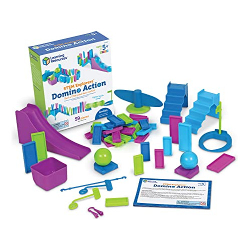 Stem Explorers Domino Action, Juguetes Stem Niños, 59 ...