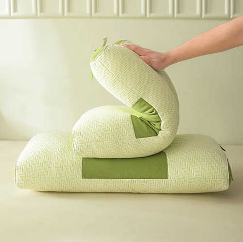 Almofada Ortopédica De Microfibra Padrão, Travesseiro Ergonô