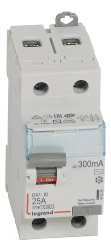 Interruptor Diferencial 2x25a 300ma 411524 Legrand -bascotel