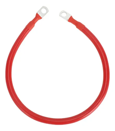 Kit De Reubicación De Batería Con Cables 4 AWG - 16 Pies Rojo Y 4 Pies Negro, Postes Superiores, Hecho En EE.UU.