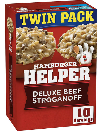 Hamburger Helper Stroganoff De Carne De Lujo, 11 Oz